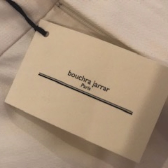 Bouchra-jarrar White pants US 10 runs small/long - Picture 4 of 7